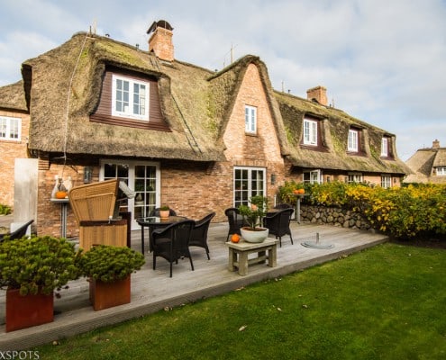 Terrasse des Hotel Village in Kampen | Sylt