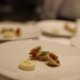 Vorspeise "Pasta Fagioli mit Speck" beim Exclusive Dinner 2018 in Toblach