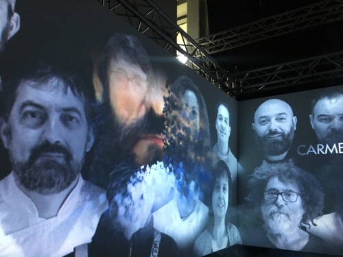 Köpfe von Spitzenköchen beim astEmotion 2018 in München