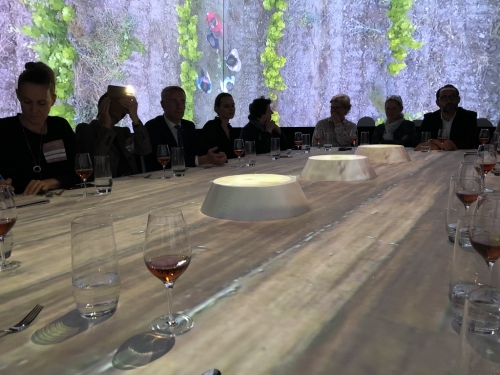 Holztischoptik und Lavendelduft beim TastEmotion 2018