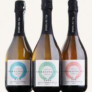 Drei Flaschen Sparkling Tea
