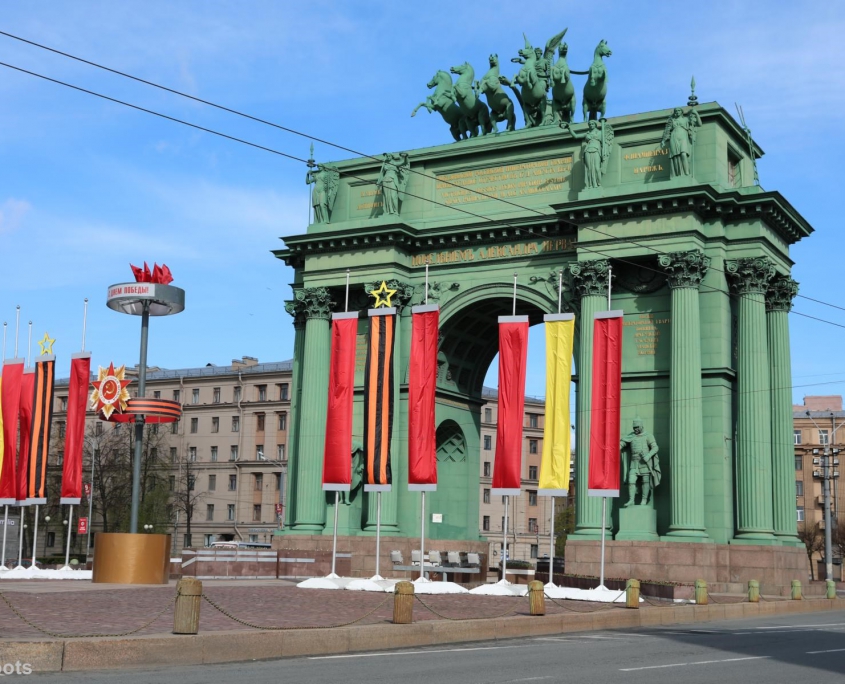 Narva-Triumphbogen in Sankt Petersburg