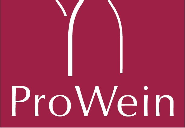 Logo der Genussmesse ProWein in Düsseldorf